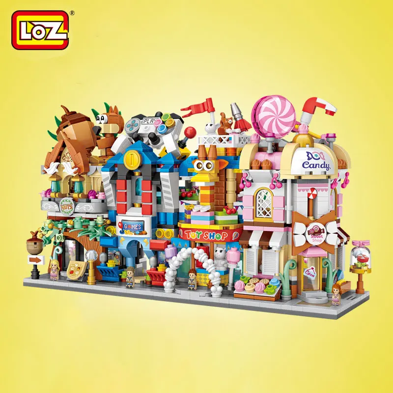 LOZ Diamond Bricks Street View Architecture Toys Shop Game City Creator Model Building Block DIY Toy For Children Birthday Gifts
LOZ Diamond Bricks Street View Architecture Toys Shop Game City Creator Model Building Block DIY Toy For Children Birthday Gifts