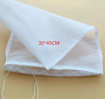 5pcs/lot-30*45cm 150/75/48 micron high density soybean milk fruit juice wine mesh Filter Bag Pollen powder storage bag
5pcs/lot-30*45cm 150/75/48 micron high density soybean milk fruit juice wine mesh Filter Bag Pollen powder storage bag