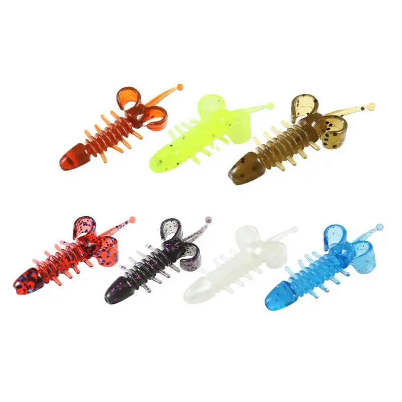 20pcs/Lot Larva Realistic Living Insect 0.6g 4.8cm Soft Bait Trout Worm Jigging Bait Soft Lures For Fishing Japan Tackle
20pcs/Lot Larva Realistic Living Insect 0.6g 4.8cm Soft Bait Trout Worm Jigging Bait Soft Lures For Fishing Japan Tackle