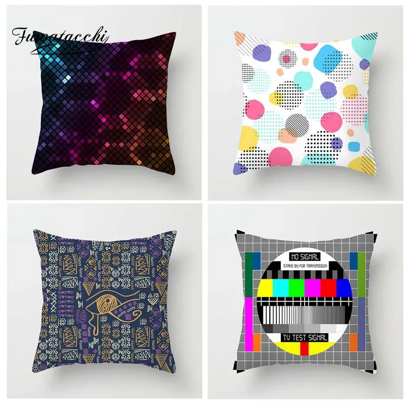 Fuwatacchi Candy Geometric Printed Cushion Cover Shining Dot Striped Pillow Cover Sunrise Decorative Pillowcase for Home Sofa
Fuwatacchi Candy Geometric Printed Cushion Cover Shining Dot Striped Pillow Cover Sunrise Decorative Pillowcase for Home Sofa