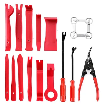 18Pcs Trim Audio Pry Door Panel Installation Set Plier Clip Cloth Bag Removal Tool Car
18Pcs Trim Audio Pry Door Panel Installation Set Plier Clip Cloth Bag Removal Tool Car