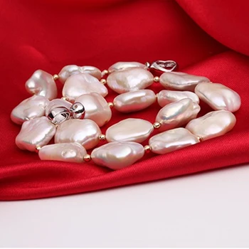Eternal wedding Women Gift word 925 Sterling real Special natural freshwater pearls with necklace, authentic fashion, Eur
Eternal wedding Women Gift word 925 Sterling real Special natural freshwater pearls with necklace, authentic fashion, Eur