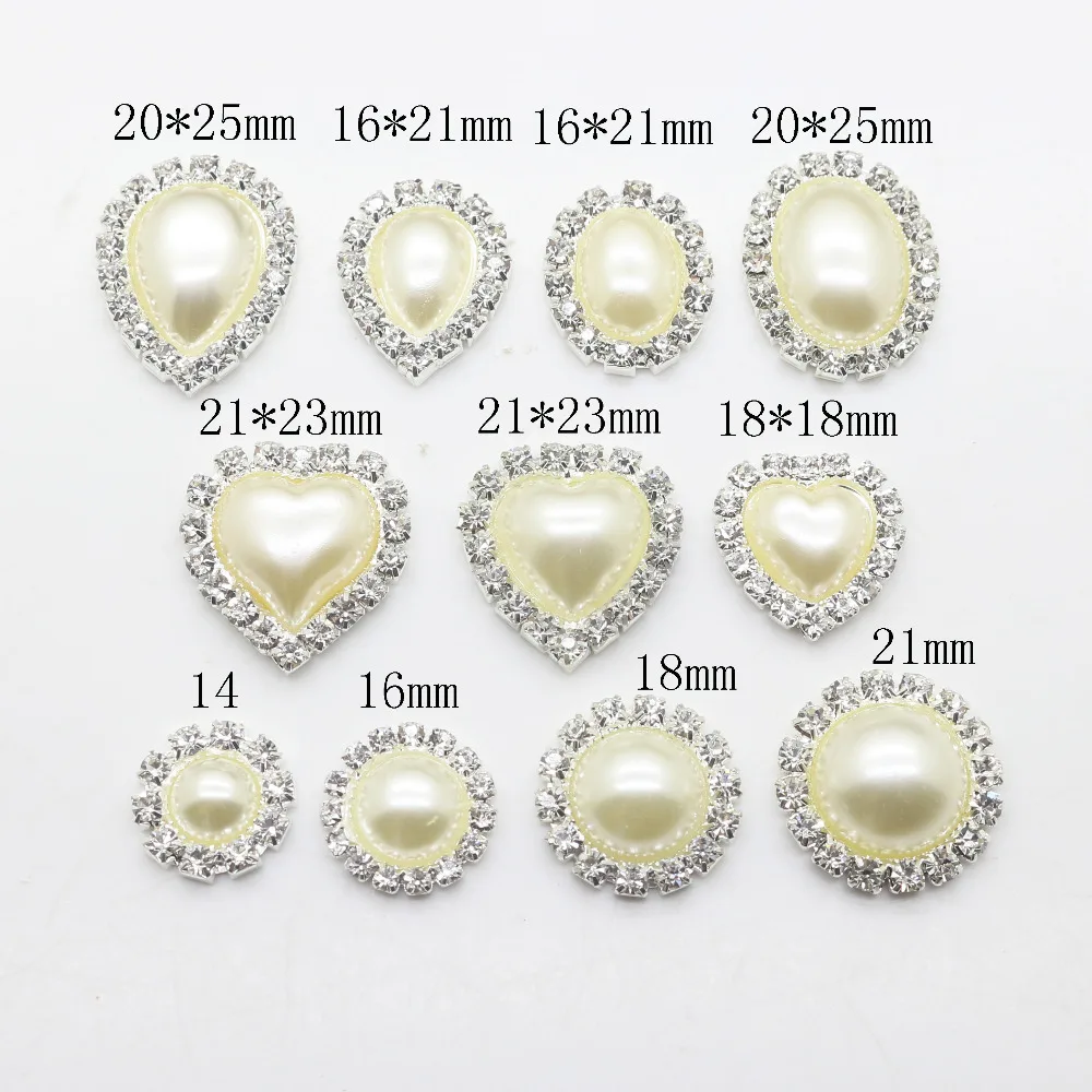 Hot 10 pcs/set Silver Round Rhinestones Buttons Pearl Button Wedding Decoration Diy Buckles Diamante Crystal
Hot 10 pcs/set Silver Round Rhinestones Buttons Pearl Button Wedding Decoration Diy Buckles Diamante Crystal