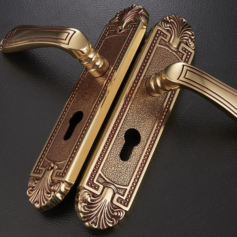 1 Set solid brass door handle lock Anti-theft door lock security Dual Latch for Bedroom Furniture Gate Lock Accessories
1 Set solid brass door handle lock Anti-theft door lock security Dual Latch for Bedroom Furniture Gate Lock Accessories