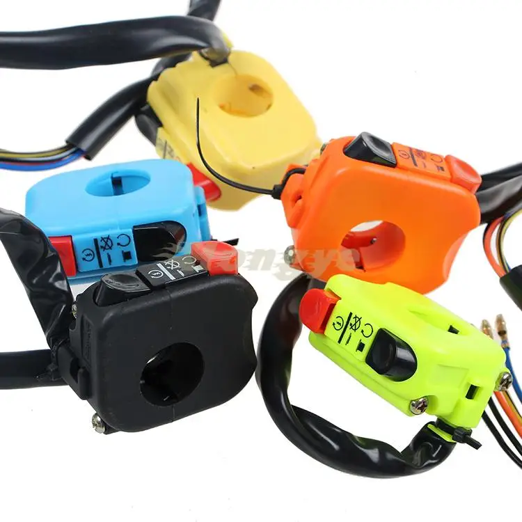 Off-road motorcycle electric starter Handlebar start & stop ATV Quad kill switch button For Honda Yamaha R1 R6 Suzuki GSXR 600
Off-road motorcycle electric starter Handlebar start & stop ATV Quad kill switch button For Honda Yamaha R1 R6 Suzuki GSXR 600