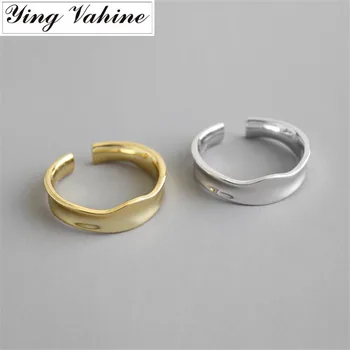 ying Vahine 100% 925 Sterling Silver Irregular Concave Surface Rings for Women
ying Vahine 100% 925 Sterling Silver Irregular Concave Surface Rings for Women