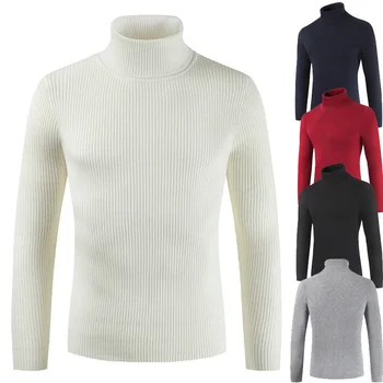 2019 New Autumn Winter Men's Sweater Men's Turtleneck Solid Color Casual Sweater Men's Slim Fit Brand Knitted Pullovers
2019 New Autumn Winter Men's Sweater Men's Turtleneck Solid Color Casual Sweater Men's Slim Fit Brand Knitted Pullovers