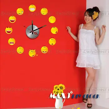 1x Wholesale Kawaii DIY Home Decor Frameless Wall Clock Vinyl Sticker Expression Design Decal 10A028 MAX3 Brand Room Decors
1x Wholesale Kawaii DIY Home Decor Frameless Wall Clock Vinyl Sticker Expression Design Decal 10A028 MAX3 Brand Room Decors