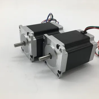 2PCS Stepper Motor Nema23 57mm 3A 2.2Nm 320Oz-in 8mm Shaft 2ph 4 Wires High Torque for CNC Router Lathe
2PCS Stepper Motor Nema23 57mm 3A 2.2Nm 320Oz-in 8mm Shaft 2ph 4 Wires High Torque for CNC Router Lathe