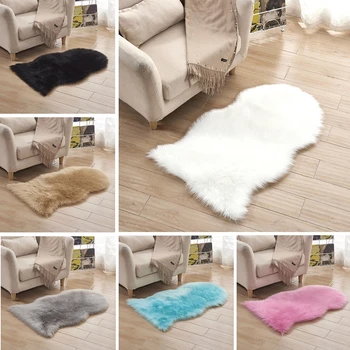 Luxury Sheepskin Hairy Carpet Faux Mat Seat Pad Fur Plain Fluffy Soft Area Rug Tapetes Multi Color 60x102CM
Luxury Sheepskin Hairy Carpet Faux Mat Seat Pad Fur Plain Fluffy Soft Area Rug Tapetes Multi Color 60x102CM