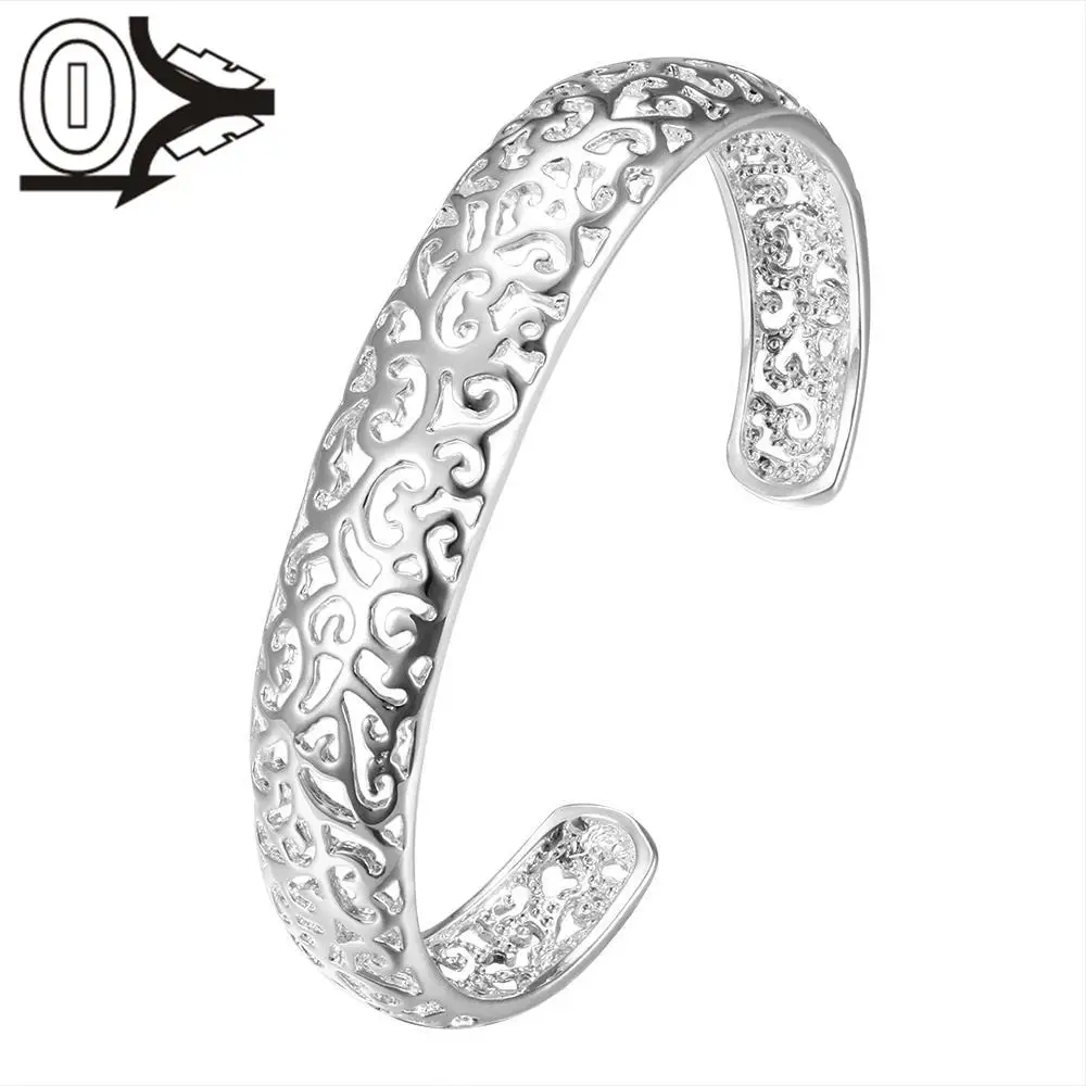 Top Quality Wholesale Silver Plated Bangle,Wedding Jewelry Accessories,Opening Packet Edge Hollow Fashion Bangles Bracelet
Top Quality Wholesale Silver Plated Bangle,Wedding Jewelry Accessories,Opening Packet Edge Hollow Fashion Bangles Bracelet