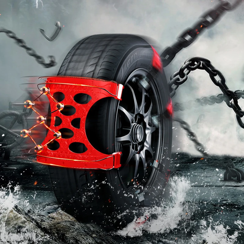 CHIZIYO 1PC Universal Snow Chains Winter Roadway Safety Tire Anti-Skid Wheel Automobile Saloon Car SUV
CHIZIYO 1PC Universal Snow Chains Winter Roadway Safety Tire Anti-Skid Wheel Automobile Saloon Car SUV