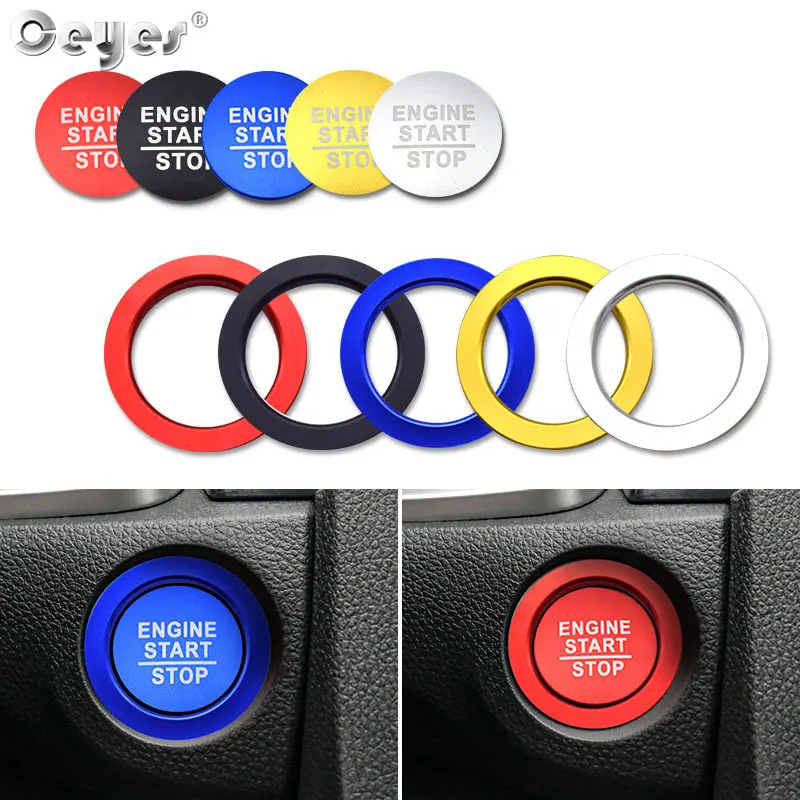 Ceyes Auto Interior Accessories Car Styling One-Button Start Stop Ignition Engine Ring Holeless Case For Honda Civic Sedan Coupe
Ceyes Auto Interior Accessories Car Styling One-Button Start Stop Ignition Engine Ring Holeless Case For Honda Civic Sedan Coupe