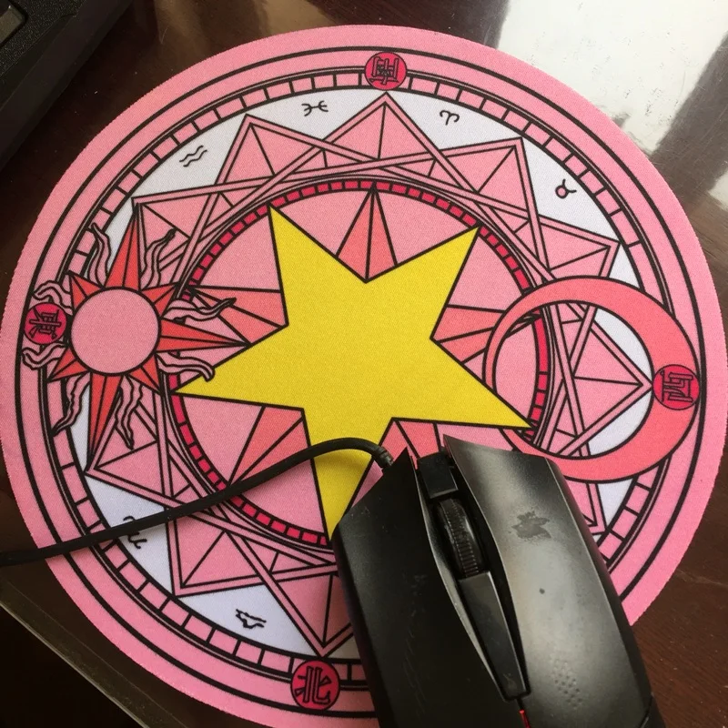 2style Anime Card Captor Sakura Figure Kinomoto Sakura Star The Clow Action Figure Magic Array Printed Rubber Round Mouse Mad
2style Anime Card Captor Sakura Figure Kinomoto Sakura Star The Clow Action Figure Magic Array Printed Rubber Round Mouse Mad