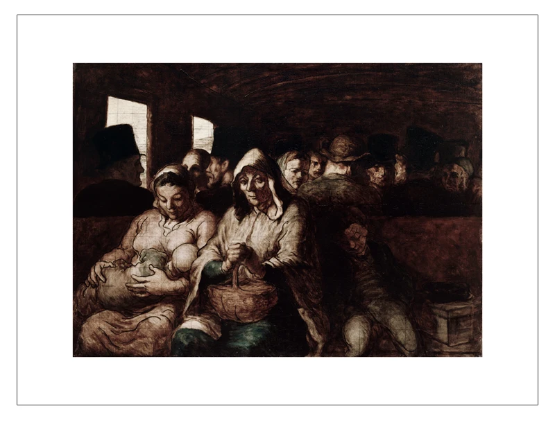 figurative picture giant poster canvas print art Imagich Top 100 prints The Third Class Carriage C1863-1865 By Honore Daumier
figurative picture giant poster canvas print art Imagich Top 100 prints The Third Class Carriage C1863-1865 By Honore Daumier