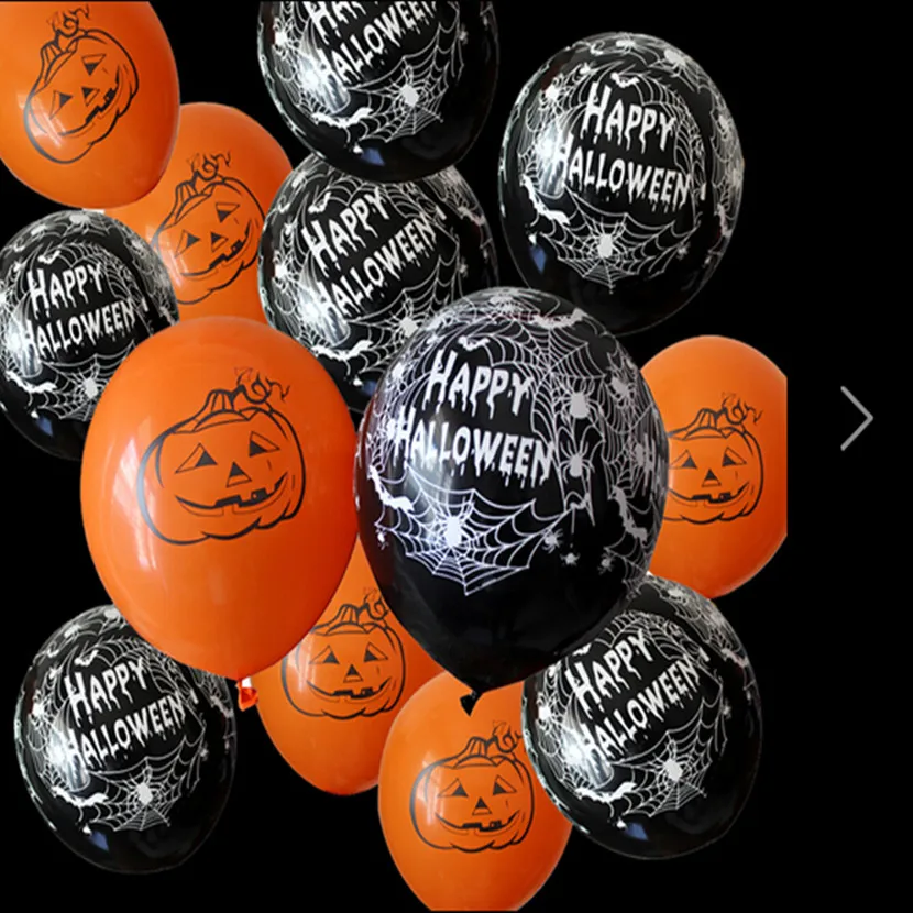 

Воздушные шары на Хэллоуин, тыква, призрак, украшения на Хэллоуин, паук, латексные воздушные шары, надувные игрушки, летучая мышь, Globos, товары для Хэллоуина
