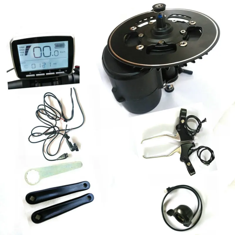 New Version Tongsheng TSDZ2 DIY ebike Kit Mid Drive Motor,Torque Sensor 36V/48V Ebike Motor With Thumb Throttle and Brake Level
New Version Tongsheng TSDZ2 DIY ebike Kit Mid Drive Motor,Torque Sensor 36V/48V Ebike Motor With Thumb Throttle and Brake Level