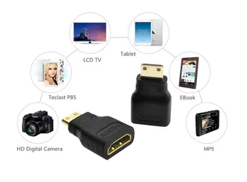 100pcs mini HDMI to HDMI male to female Connecter Adapter 1080P HDMI Extender for PC HD TV Laptop
100pcs mini HDMI to HDMI male to female Connecter Adapter 1080P HDMI Extender for PC HD TV Laptop
