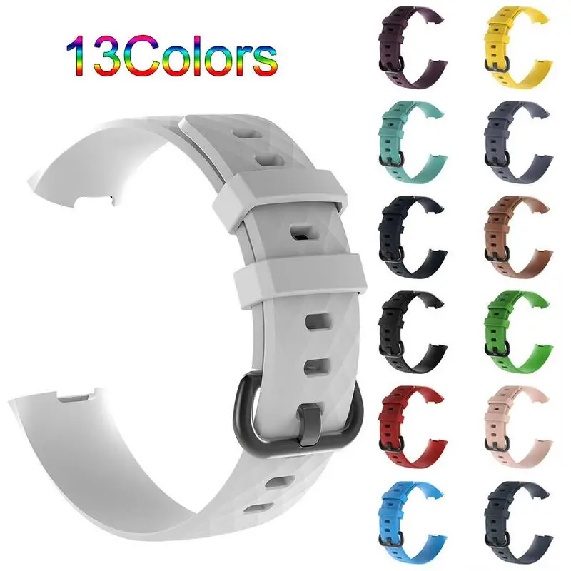 New Soft Silicone Sports Replacement Watch Bands Wrist Strap For Fitbit Charge 3 Fitbit Charge3 Smart Bracelet Wrist Band S/L
New Soft Silicone Sports Replacement Watch Bands Wrist Strap For Fitbit Charge 3 Fitbit Charge3 Smart Bracelet Wrist Band S/L