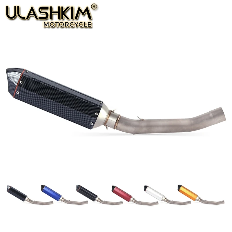 Motorcycle Exhaust Muffler Escape Middle Link Mid Pipe Full System Slip On For Kawasaki Z750 Z 750 With DB Killer Q
Motorcycle Exhaust Muffler Escape Middle Link Mid Pipe Full System Slip On For Kawasaki Z750 Z 750 With DB Killer Q