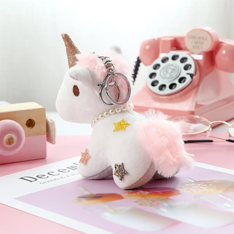 Fluffy Pompon Unicorn Keychain Rabbit Fur Ball Horse Key Chain Porte Clef Holder Bag Car Key Ring Chaveiros Women Accessories
Fluffy Pompon Unicorn Keychain Rabbit Fur Ball Horse Key Chain Porte Clef Holder Bag Car Key Ring Chaveiros Women Accessories