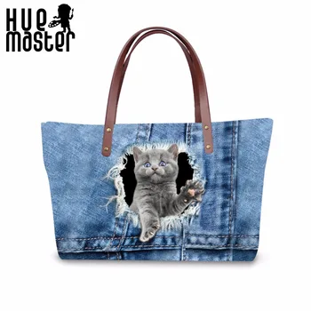 HUE MASTER Casual Tote Bag Imitation Denim Women Shoulder Bags Handbags Cat Soft Material Beach Bag Sac Femme Bolsa De Praia
HUE MASTER Casual Tote Bag Imitation Denim Women Shoulder Bags Handbags Cat Soft Material Beach Bag Sac Femme Bolsa De Praia