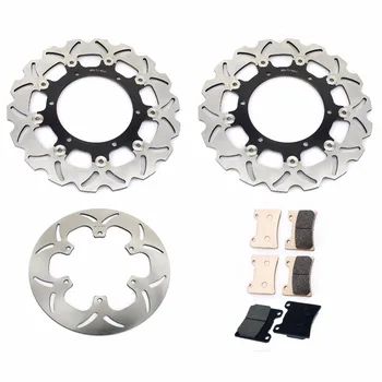 BIKINGBOY Full Set Front Rear Brake Disks Discs Rotors Pads For Yamaha VMX1200 VMX 1200 V-Max 93-07 1993-2007
BIKINGBOY Full Set Front Rear Brake Disks Discs Rotors Pads For Yamaha VMX1200 VMX 1200 V-Max 93-07 1993-2007