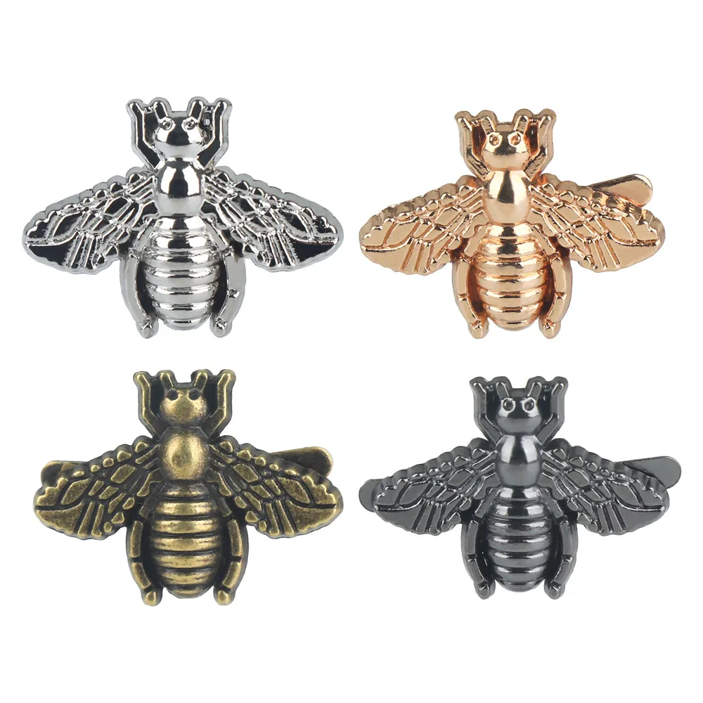Hot Sell Metal Bee Bag Decoration Hardware Gold Black Silver Bronze for DIY Handbag Craft Messenger Bag Accessories
Hot Sell Metal Bee Bag Decoration Hardware Gold Black Silver Bronze for DIY Handbag Craft Messenger Bag Accessories