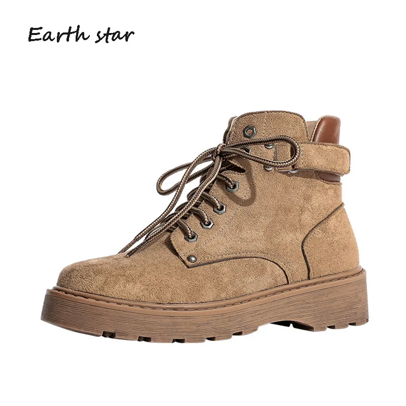 botas mujer Casual Shoes Women Fashion Brand Martin Boots Flock Lady chaussure Autumn New Female footwareCross-tied Ankle Boots
botas mujer Casual Shoes Women Fashion Brand Martin Boots Flock Lady chaussure Autumn New Female footwareCross-tied Ankle Boots