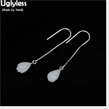 Uglyless 100% Real 925 Sterling Silver Handmade Magnolia Flower Earrings for Women Natural Jade Floral Fine Jewelry Gemstones
Uglyless 100% Real 925 Sterling Silver Handmade Magnolia Flower Earrings for Women Natural Jade Floral Fine Jewelry Gemstones