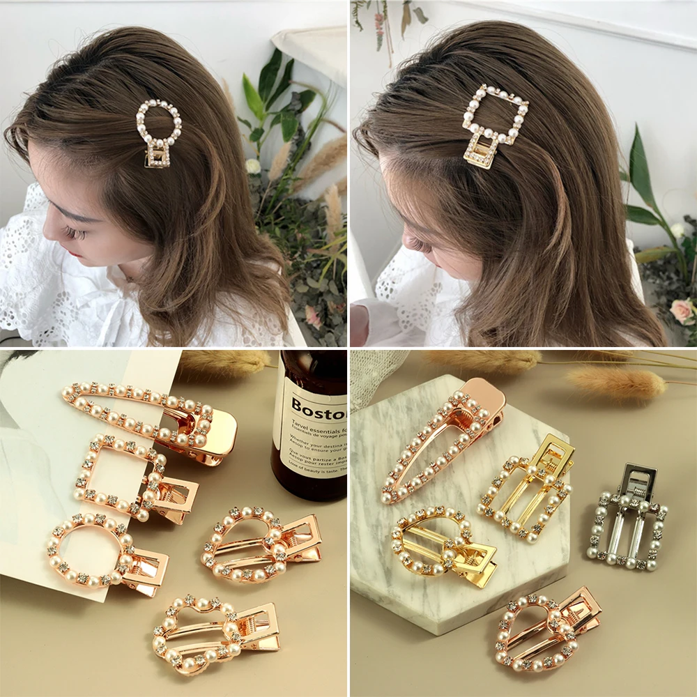 1PC Women Fashion Pearls Hair Clips Barrettes Elegant Ladies Girls Alloy Pearls Hairpins Hairgrip Hair Styling Accessories Gift
1PC Women Fashion Pearls Hair Clips Barrettes Elegant Ladies Girls Alloy Pearls Hairpins Hairgrip Hair Styling Accessories Gift