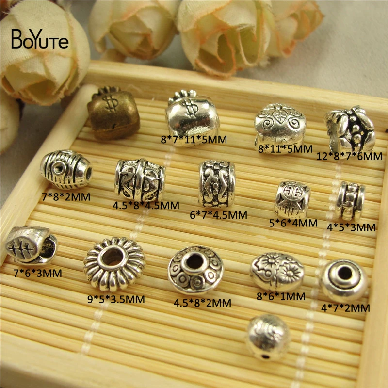 BoYuTe Tibetan Silver Beads DIY Hand Made Alloy Jewelry Accessories Wire Beads Wholesale
BoYuTe Tibetan Silver Beads DIY Hand Made Alloy Jewelry Accessories Wire Beads Wholesale