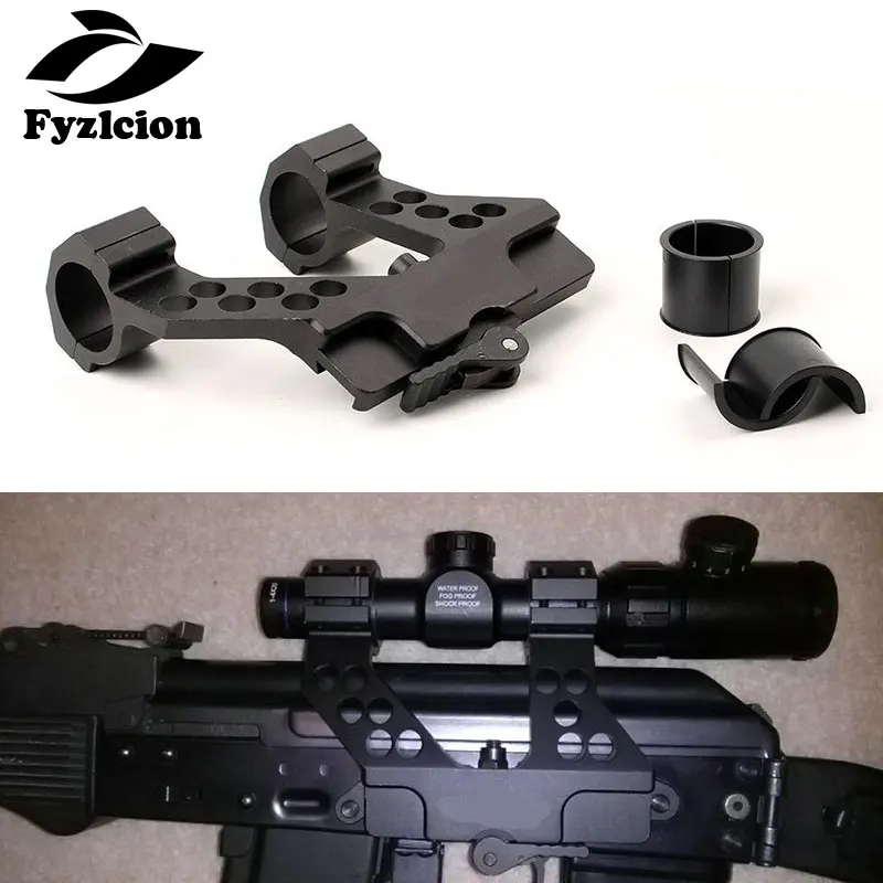 Hunting AK Quick Detach AK Side Rail Scope Mount with Integral 1 Inch/30mm Ring For AK47 AK74 Black
Hunting AK Quick Detach AK Side Rail Scope Mount with Integral 1 Inch/30mm Ring For AK47 AK74 Black