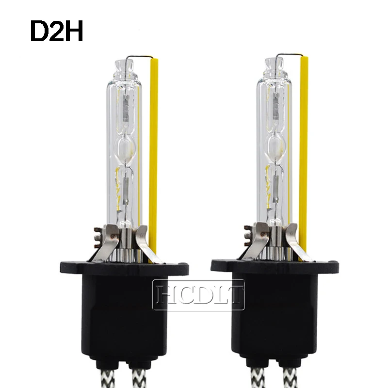 HCDLT 55W 5500K D2H Xenon HID Headlight Kit 12V Car Light Fast Start Ballast 55W Xenon H1 H3 H11 HB3 HB4 9012 H7 HID Bulb Kit (3)