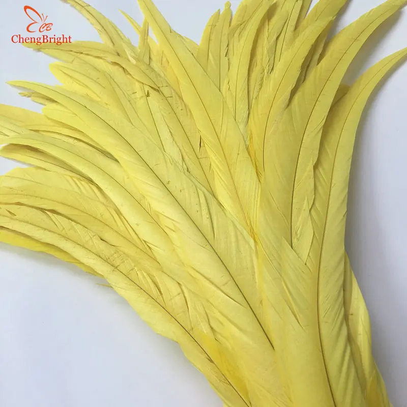 ChengBright Wholesale 50PCS 30-35CM New Yellow Rooster tail Feathers For Decoration Craft Feather Christma Diy Pheasant Feather
ChengBright Wholesale 50PCS 30-35CM New Yellow Rooster tail Feathers For Decoration Craft Feather Christma Diy Pheasant Feather