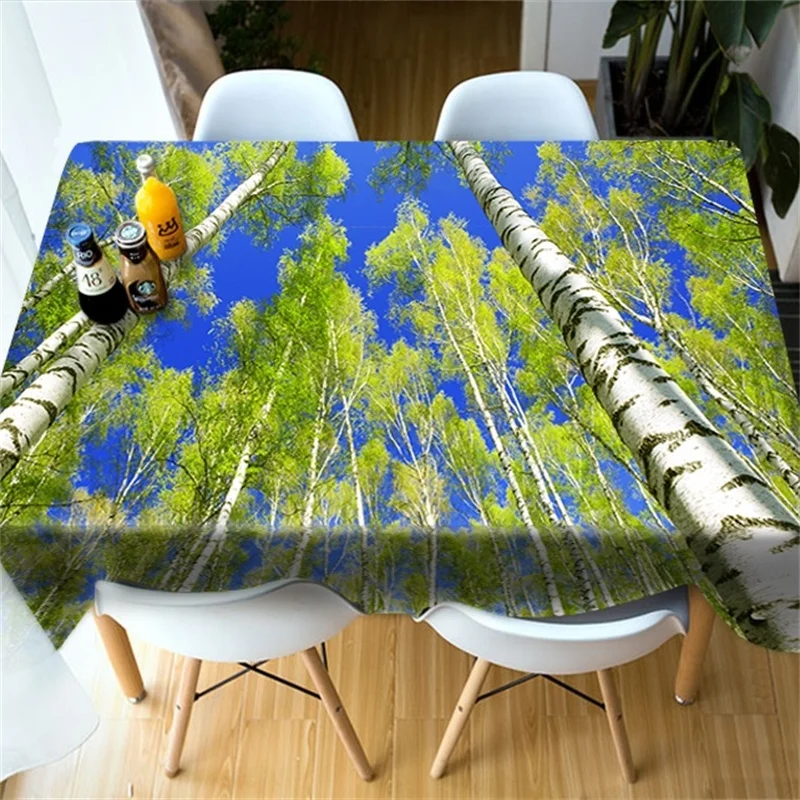 3d Scenery Birch Tree Tablecloth Round Square Rectangle Fabric for Coffee Dinning Tea Table Nightstand Furniture Covers Decor
3d Scenery Birch Tree Tablecloth Round Square Rectangle Fabric for Coffee Dinning Tea Table Nightstand Furniture Covers Decor