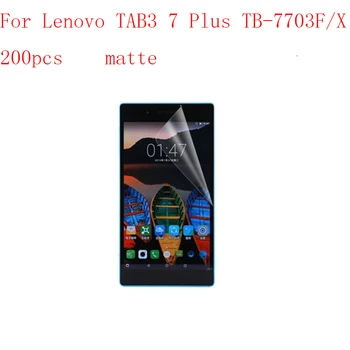 Anti-glare Tablet LCD film Screen Protector for Lenovo TAB3 7 Plus TB-7703F/X 9H Anti-scratch without retail packing 200pcs/lot
Anti-glare Tablet LCD film Screen Protector for Lenovo TAB3 7 Plus TB-7703F/X 9H Anti-scratch without retail packing 200pcs/lot