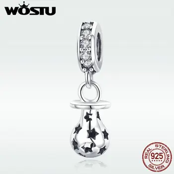 WOSTU Real 925 Sterling Silver Cute Nipple Trendy Charms fit Bead Woman Bracelet Necklace DIY Fashion Jewelry Making Gift DXC891
WOSTU Real 925 Sterling Silver Cute Nipple Trendy Charms fit Bead Woman Bracelet Necklace DIY Fashion Jewelry Making Gift DXC891