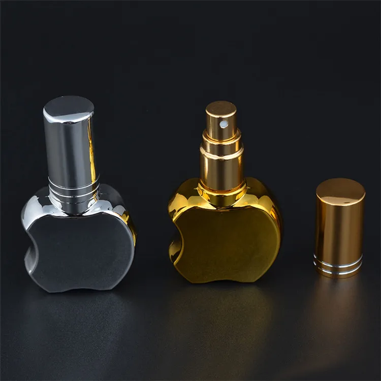 30 X Apple Shape 13ML Portable Gold/Silver Glass Perfume Bottle With Atomizer Empty Parfum Case With Spray For Travel
30 X Apple Shape 13ML Portable Gold/Silver Glass Perfume Bottle With Atomizer Empty Parfum Case With Spray For Travel