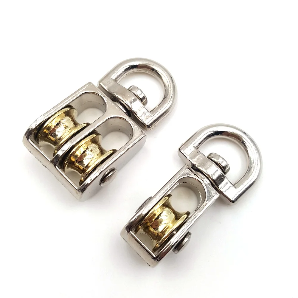 1PC High Quality Single/double action pulley Kirsite Metal movable pulley Hanging wheel Lifting pulley
1PC High Quality Single/double action pulley Kirsite Metal movable pulley Hanging wheel Lifting pulley