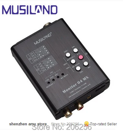 Новые Акции Бесплатная доставка монитор Musiland 04 MX как USB звуковая карта так и Hifi