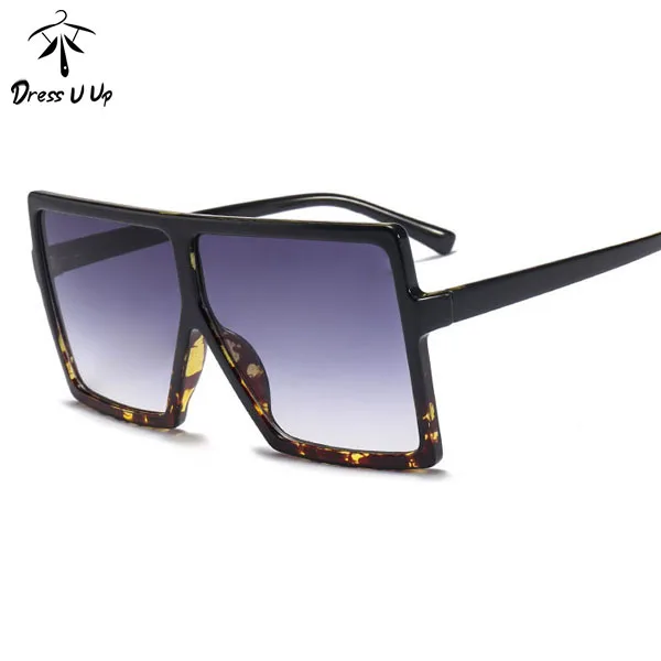 DRESSUUP Women's Sunglasses Square Big Box Fashion Wild Explosion Retro Leopard Sunglasses
DRESSUUP Women's Sunglasses Square Big Box Fashion Wild Explosion Retro Leopard Sunglasses