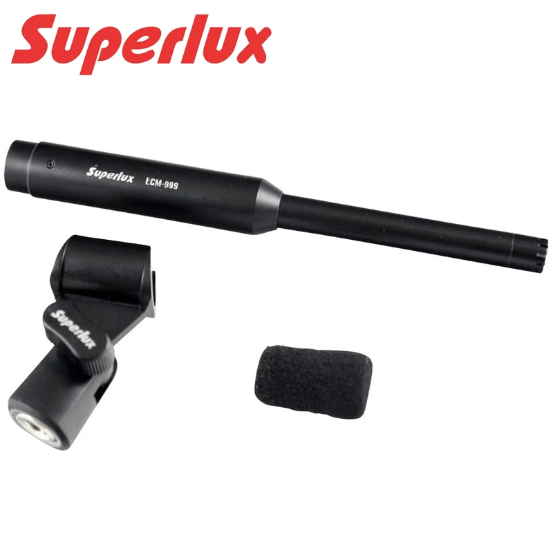 

Superlux ECM999 ECM-999 highly reliable professional measument microphone condenser Testing Microphone