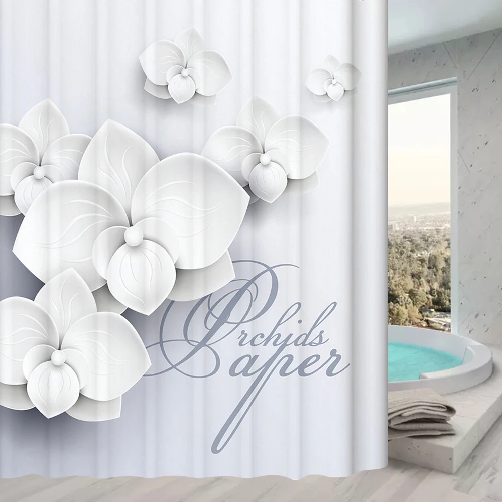 UFRIDAY 3D Shower Curtain Flowers Tree Leaves Elephant Paint Waterproof Cortinas Floral Design 3D Shower Curtains Bath Curtains
UFRIDAY 3D Shower Curtain Flowers Tree Leaves Elephant Paint Waterproof Cortinas Floral Design 3D Shower Curtains Bath Curtains