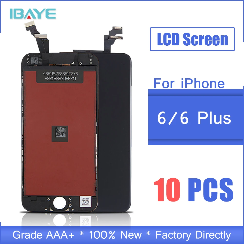 10 PCS AAA quality Replacement For iphone 6 Plus LCD 4.7 inch display Screen Digitizer Assembly NO Dead Pixel i phone 6 Screen
10 PCS AAA quality Replacement For iphone 6 Plus LCD 4.7 inch display Screen Digitizer Assembly NO Dead Pixel i phone 6 Screen