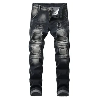 Idopy Ripped Jeans Men Patchwork Patches Stretchy Beggar Street Style Biker Pants Man Cowboys Demin Pants Male Dropshipping
Idopy Ripped Jeans Men Patchwork Patches Stretchy Beggar Street Style Biker Pants Man Cowboys Demin Pants Male Dropshipping