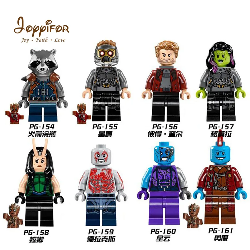 Joyyifor Superhero DIY Blocks Ninjagoes Model Building Blocks Compatible With Legoingly Guardians of the Galaxy with small tree
Joyyifor Superhero DIY Blocks Ninjagoes Model Building Blocks Compatible With Legoingly Guardians of the Galaxy with small tree