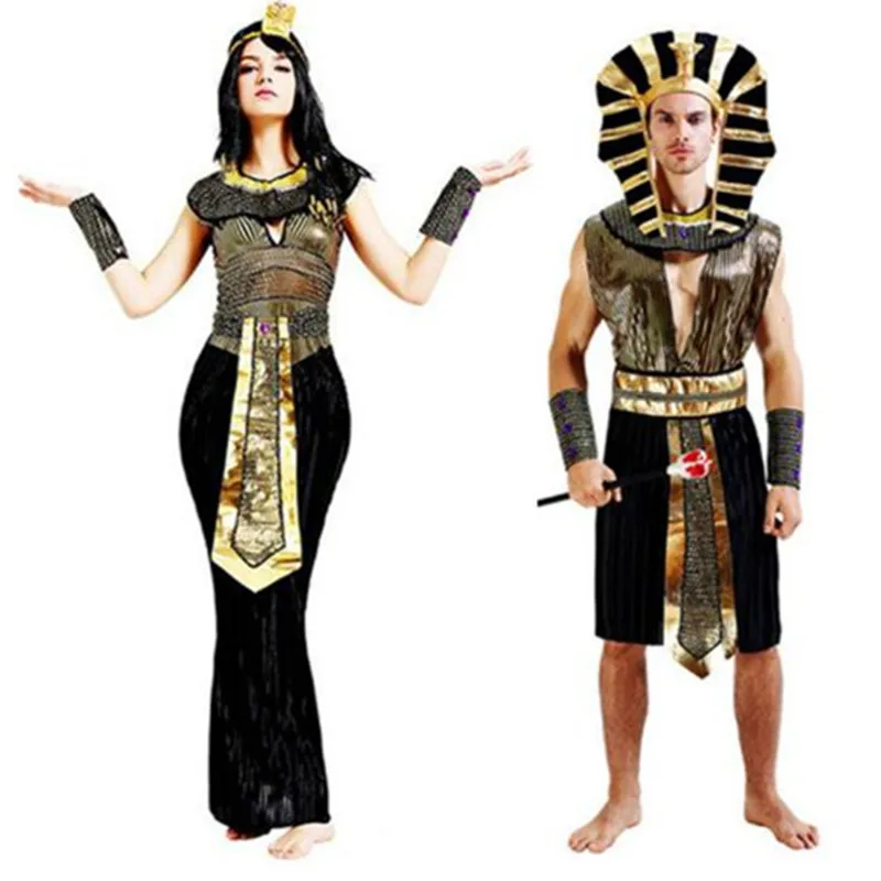 Halloween Exotic Egyptian Pharaoh Costumes For Men Adult Costume Women Cleopatra Princess Cosplay Masquerade Party
Halloween Exotic Egyptian Pharaoh Costumes For Men Adult Costume Women Cleopatra Princess Cosplay Masquerade Party