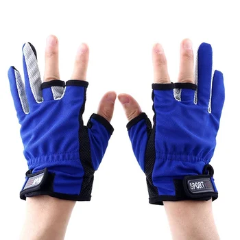 Fashion Useful Adult 1 Pair Fishing Gloves 3 Low Cut Fingers Non Slip Gloves 4 Colors Adjustable Size Fits Most
Fashion Useful Adult 1 Pair Fishing Gloves 3 Low Cut Fingers Non Slip Gloves 4 Colors Adjustable Size Fits Most