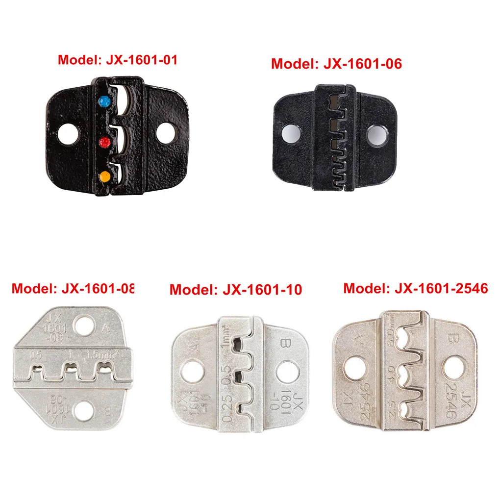 Paron Insulated Terminals 4 Types Mold Wire Crimper Jaw Ferrule Die Crimping Pliers Accessory
Paron Insulated Terminals 4 Types Mold Wire Crimper Jaw Ferrule Die Crimping Pliers Accessory